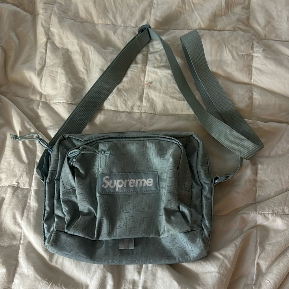 Supreme canvas shoulder bag ss19